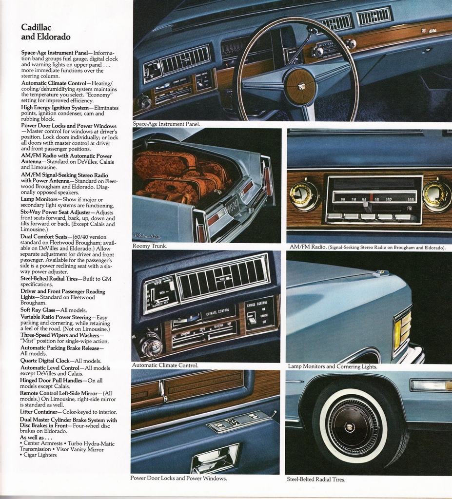 1976 Cadillac Full-Line Prestige Brochure Page 13